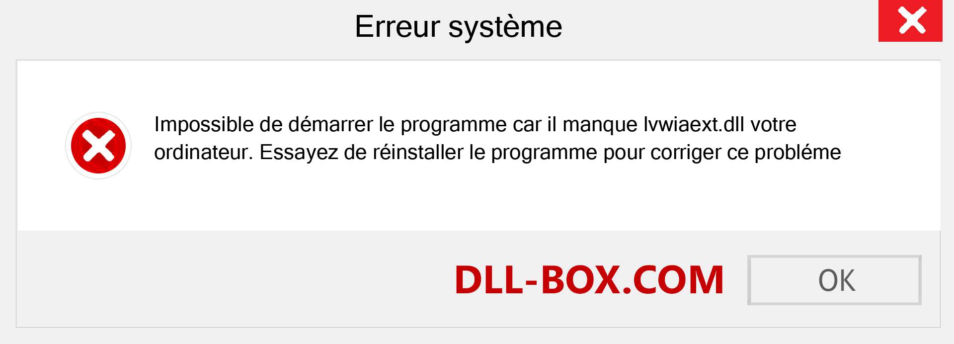 Le fichier lvwiaext.dll est manquant ?. Télécharger pour Windows 7, 8, 10 - Correction de l'erreur manquante lvwiaext dll sur Windows, photos, images